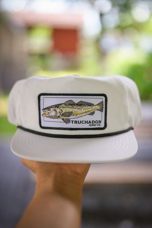 Troutlandia Rope Hat - BLANCO