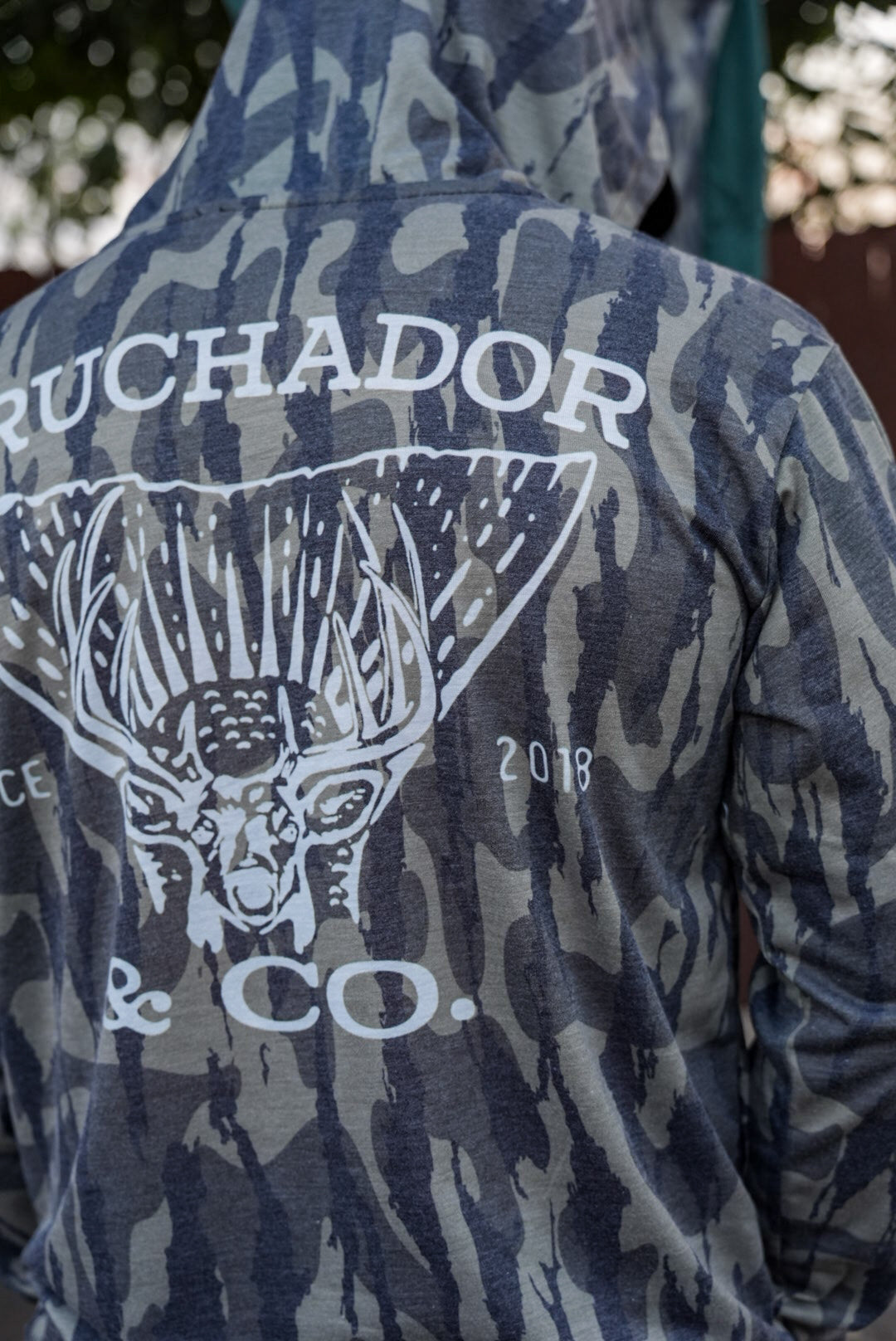 Texas Tails Spanish Moss Camo Tee Long Sleeve