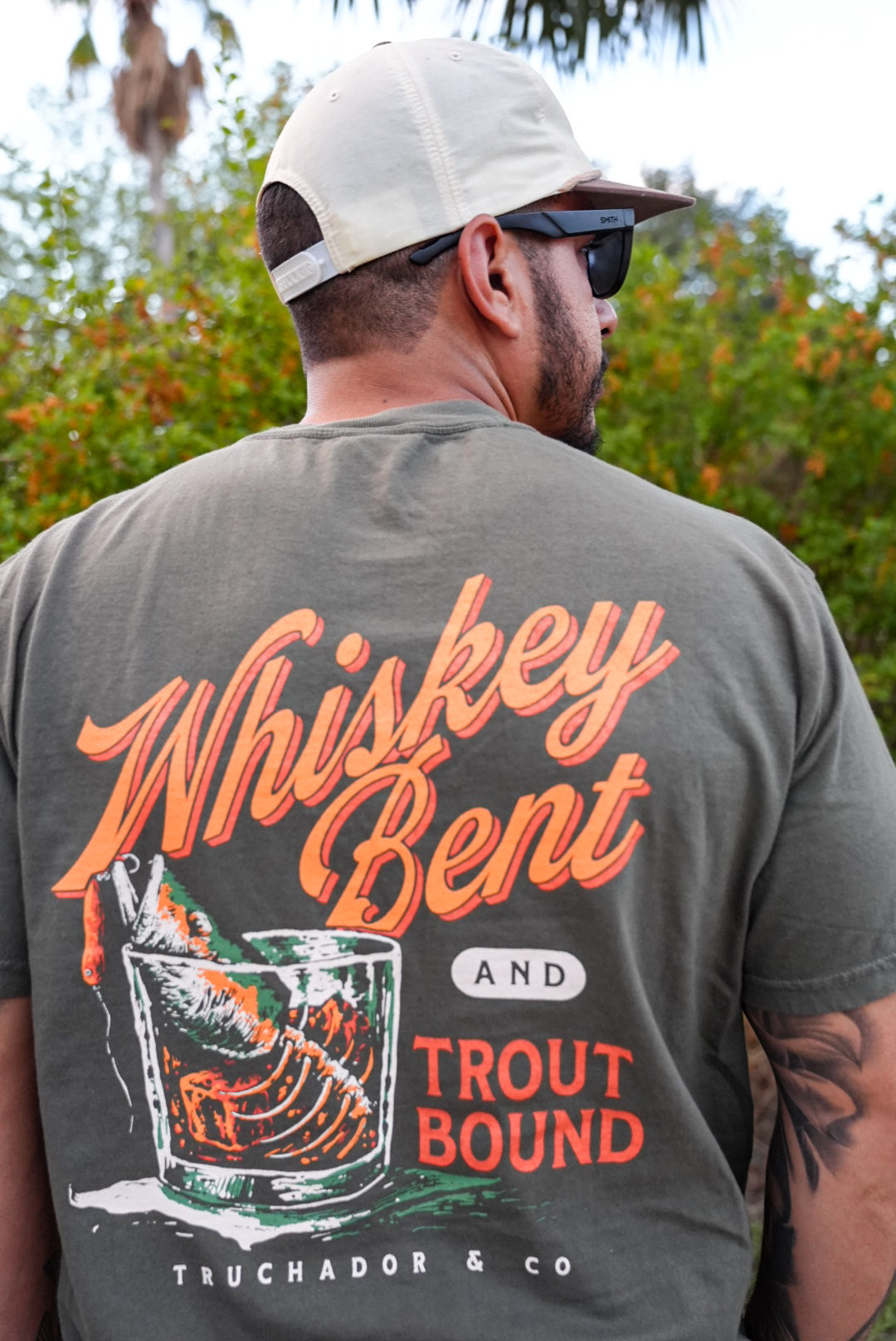 Whiskey Bent Tee - Smoky Olive