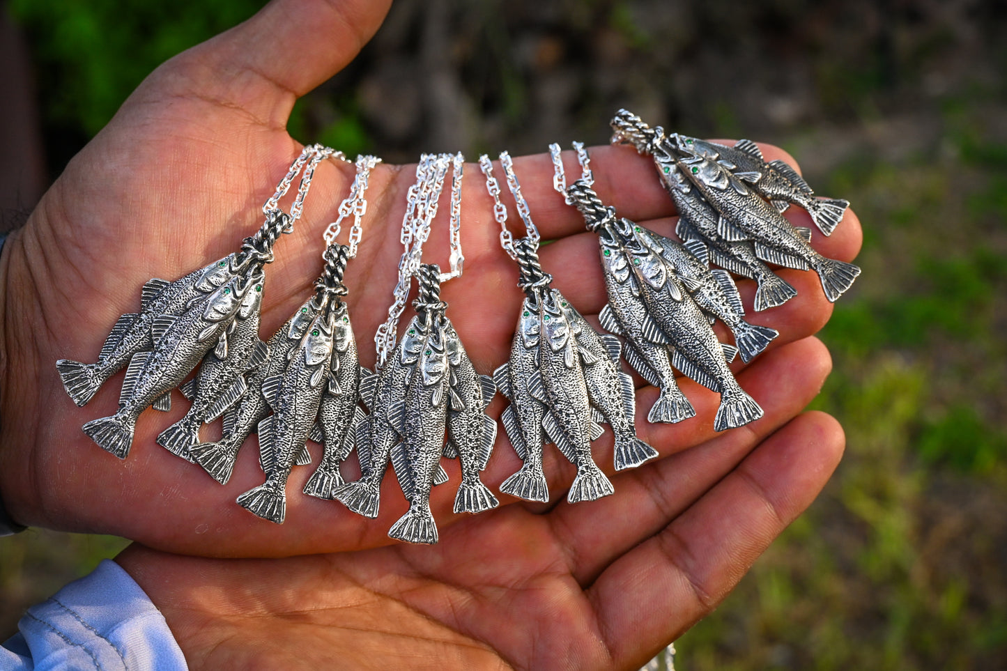 Texas Limit- Sterling Silver Pendant &  Chain 20”