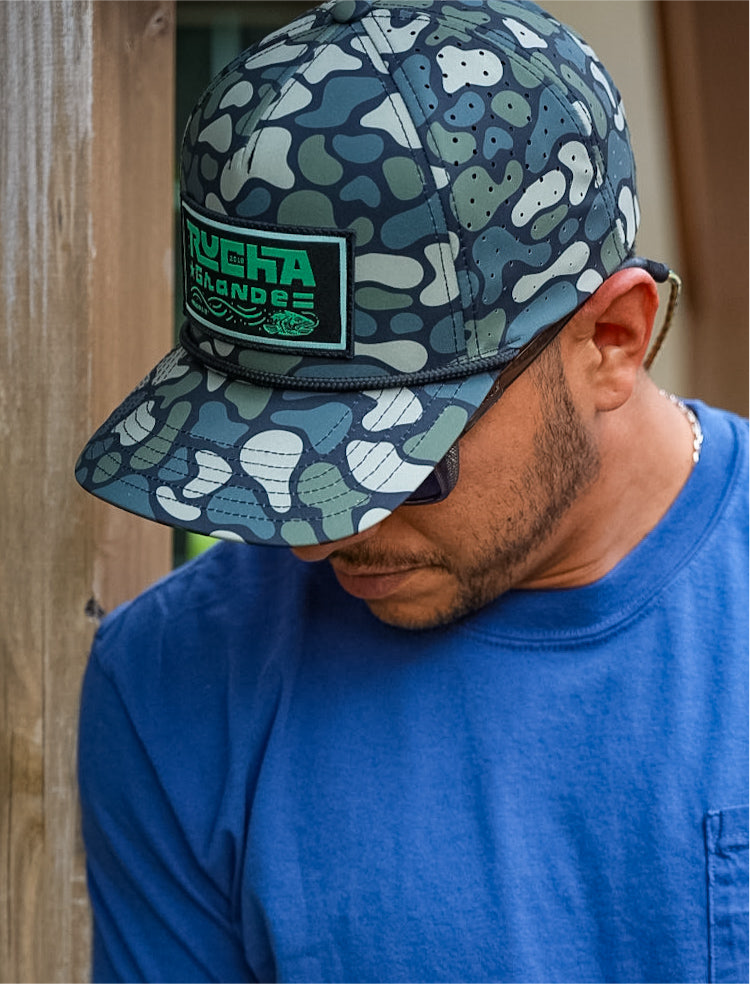 Trucha Grande Hat- Dark Camo