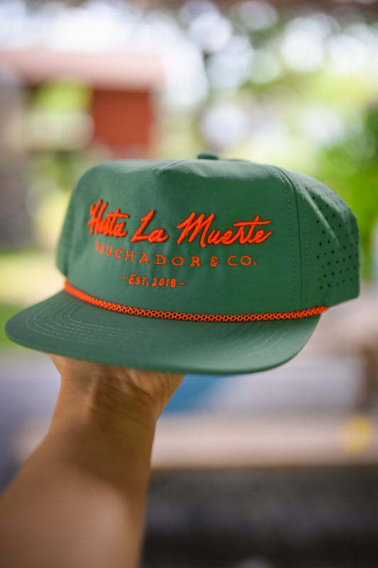 Hasta La Muerte Rope Hat - Lagoon