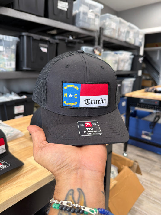NC Truchygang Patch Hat - ALL Black