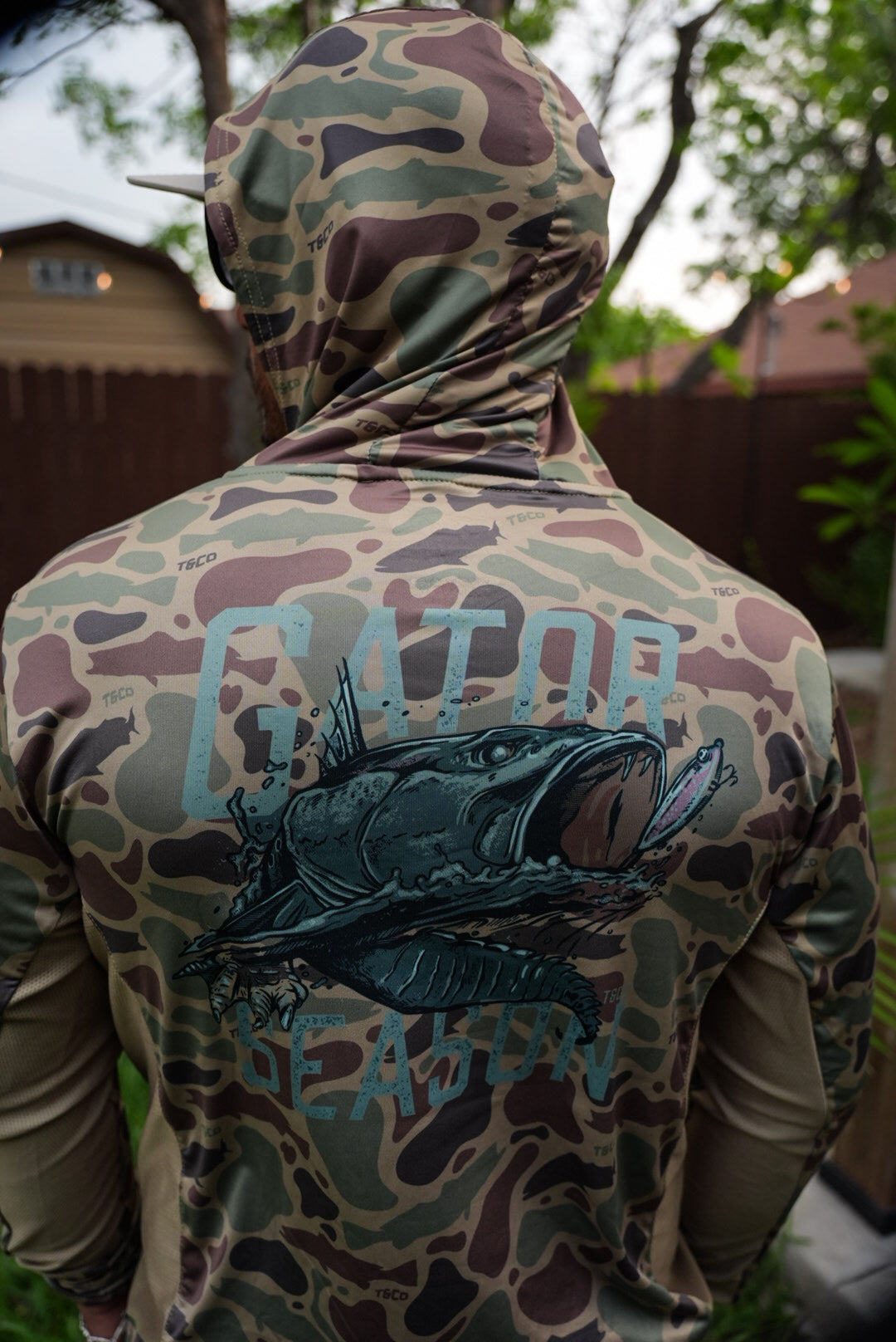Gator SZN Truchauge Vented Performance Tee - Natural