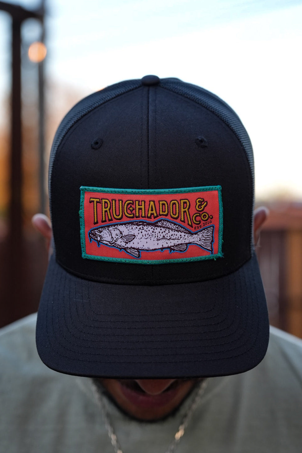 Laguna Madre Patch Hat - Black