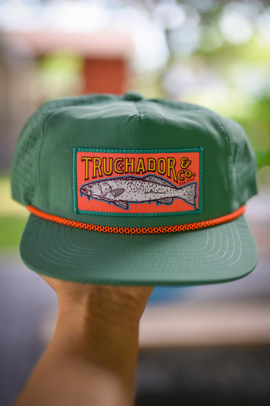 Laguna Madre Rope Hat - VERDE