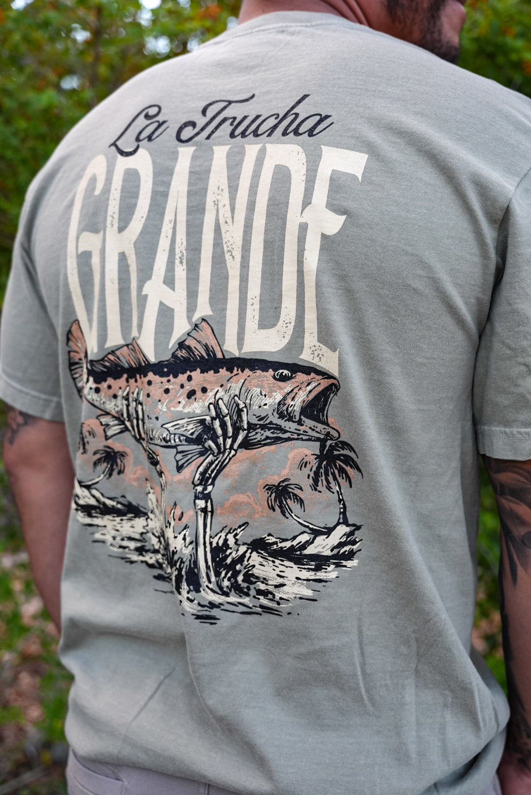 Trucha Grande Tee - Khaki