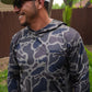 Caracara Truchaflauge Vented Performance Tee - Charcoal