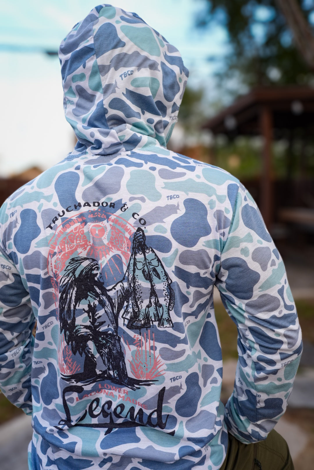 Lower Laguna Madre Camo Tee Long Sleeve