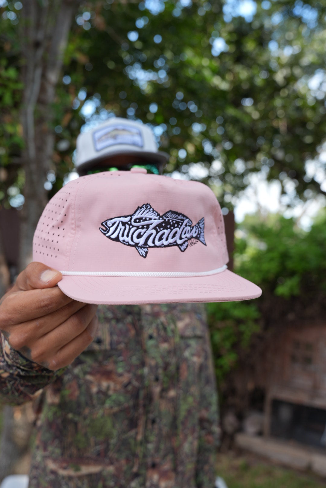 Truchador & Co Logo Captain Hat- Pink