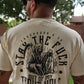 Stay the F out of Trout Hole Tee - Stone