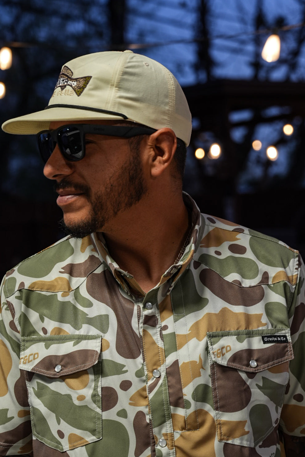 Truchaflauge Pearl Snap Button up - Rusty