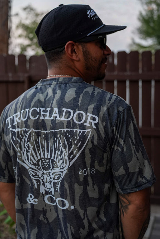 Texas Tails Spanish Moss Camo Tee