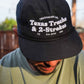 Texas Trucha 2- Stroke Hat- Black