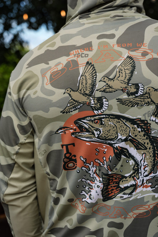 Blast and Cast Performance Tee - Sand