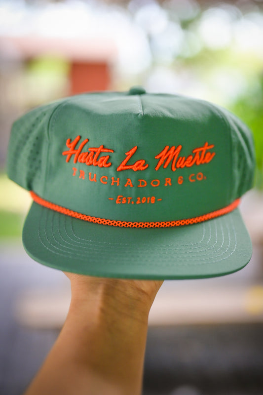 Hasta La Muerte Rope Hat - Lagoon