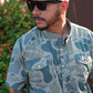 Truchaflauge Pearl Snap Button up - Lagoon