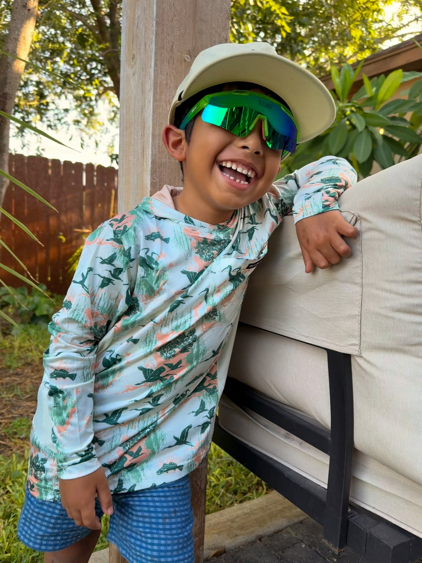 Coastal Ibis - Youth Vented Performance Shirt