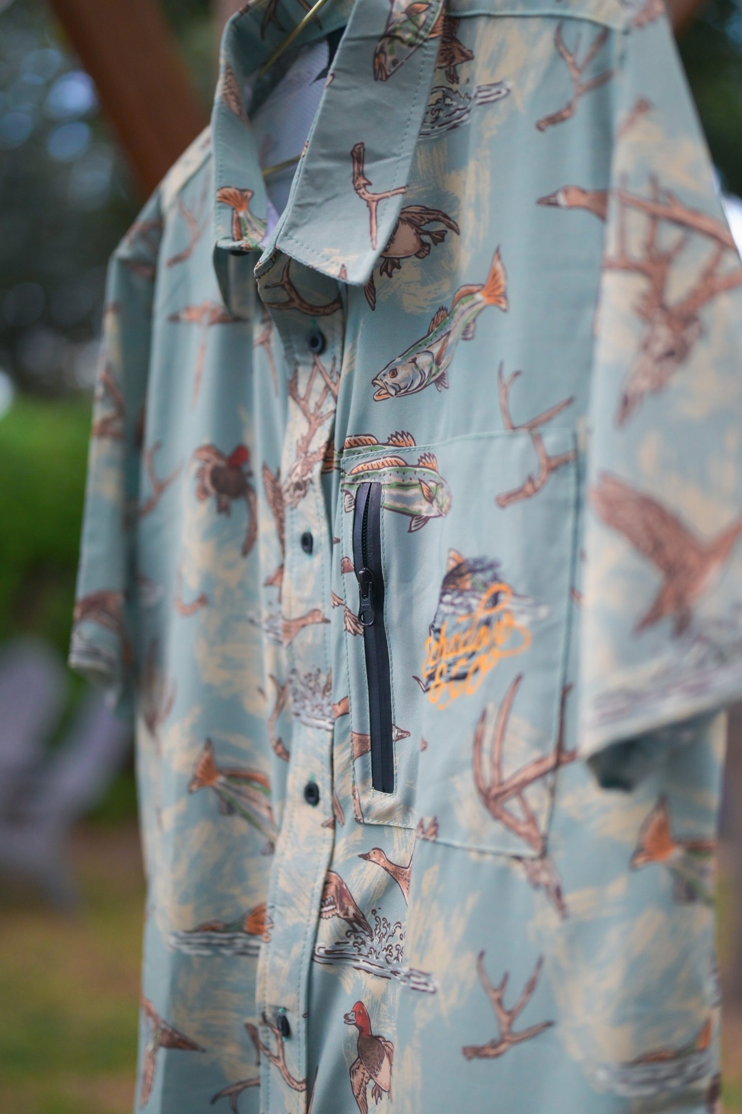 Youth Laguna Atascosa 2.0 Button up - Seafoam