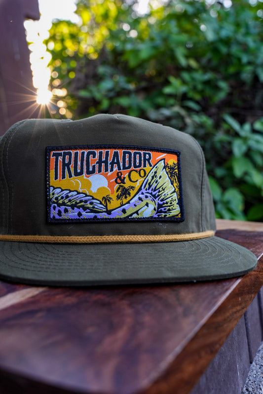 Trucha Szn Captain Hat - Olive