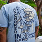 Anchored in Faith Tee - Baby Blue