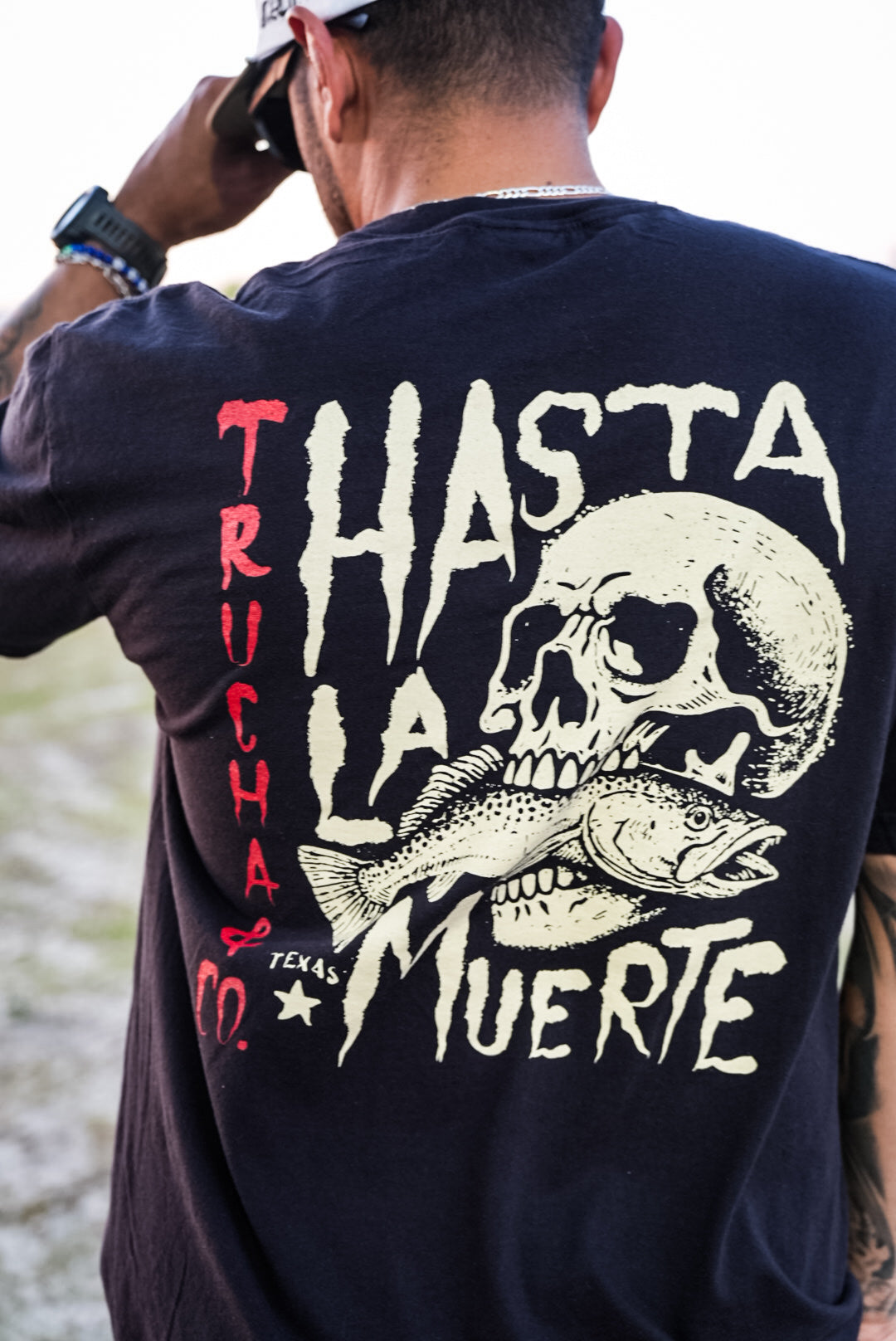 Hasta La Muerte 2.0 Tee- Black