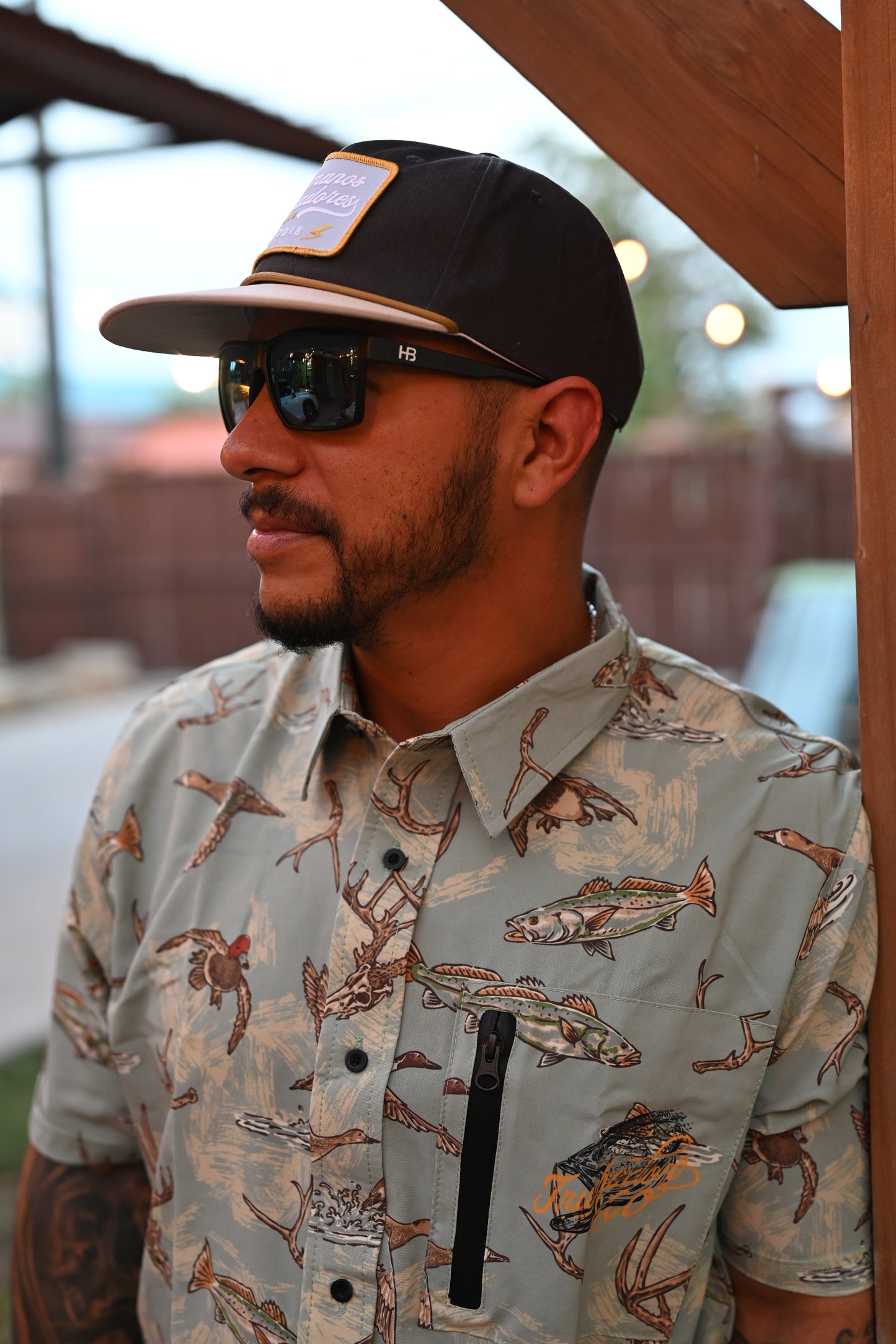 Laguna Atascosa Comfort Vented Shirt- Seafoam