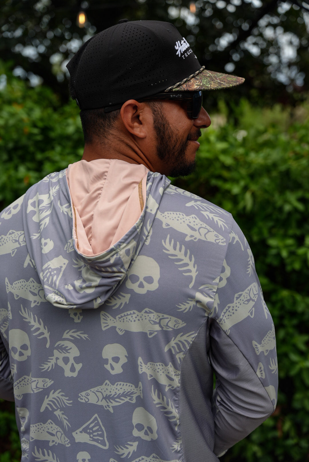 Bad Day to Be a Trucha Performance Tee - Grey