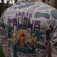 Viva La Trucha Truchaflauge Vented Performance Tee - PeachFuzz