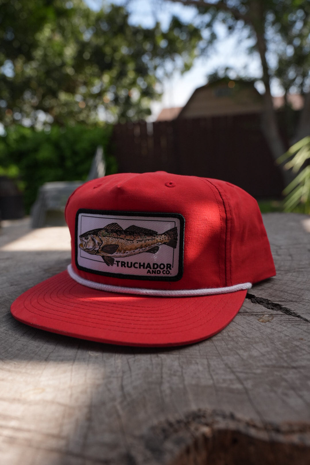 Troutlandia Captain Hat- Red