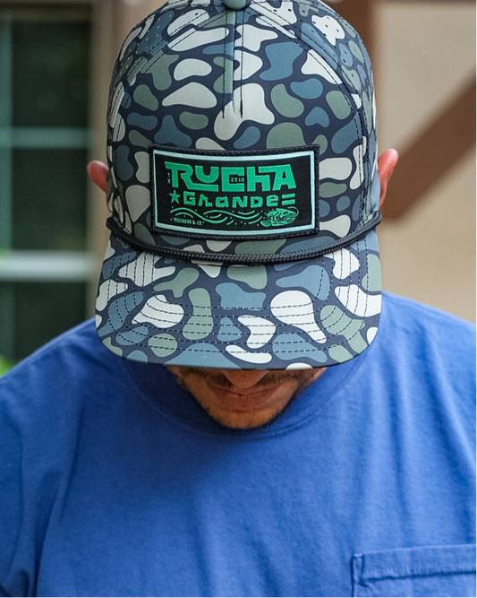 Trucha Grande Hat- Dark Camo