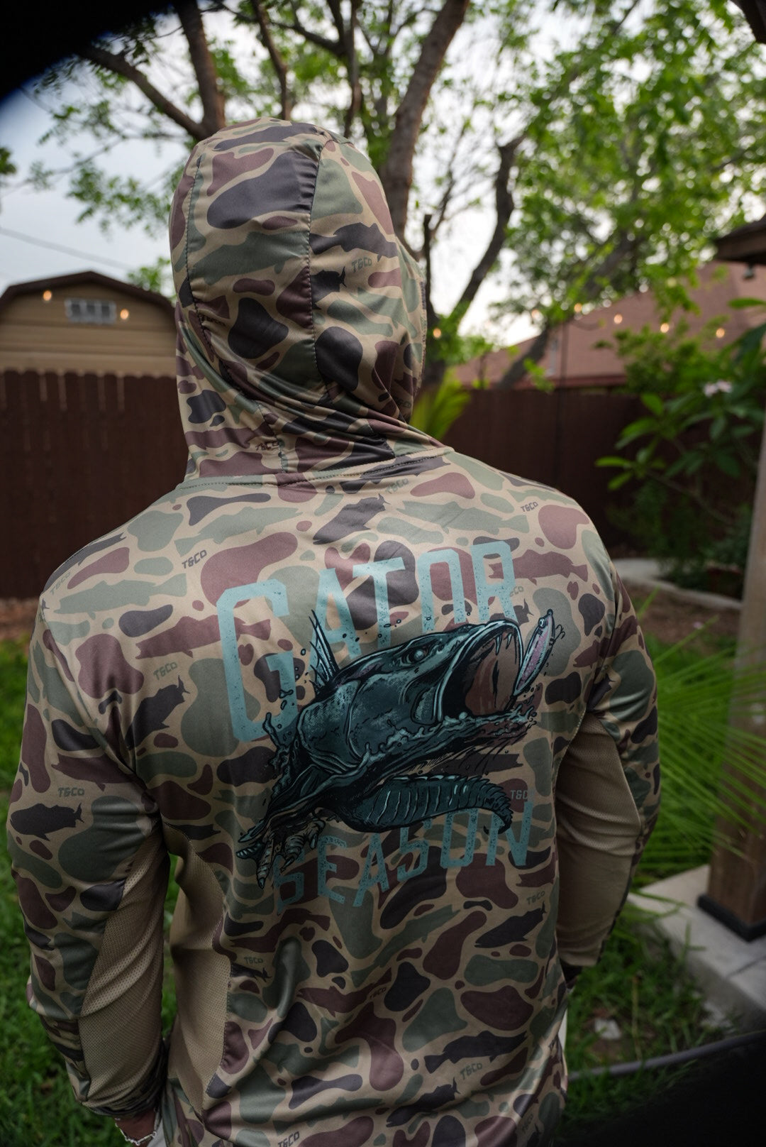 Gator SZN Truchauge Vented Performance Tee - Natural
