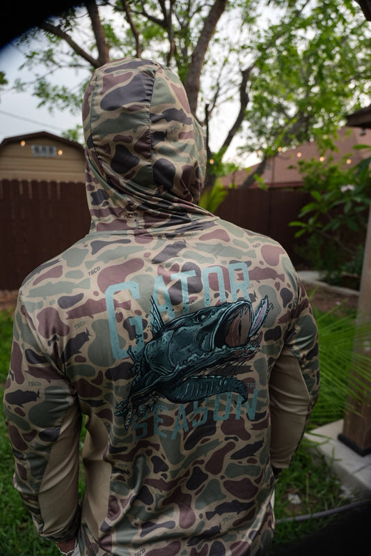 Gator SZN Truchauge Vented Performance Tee - Natural
