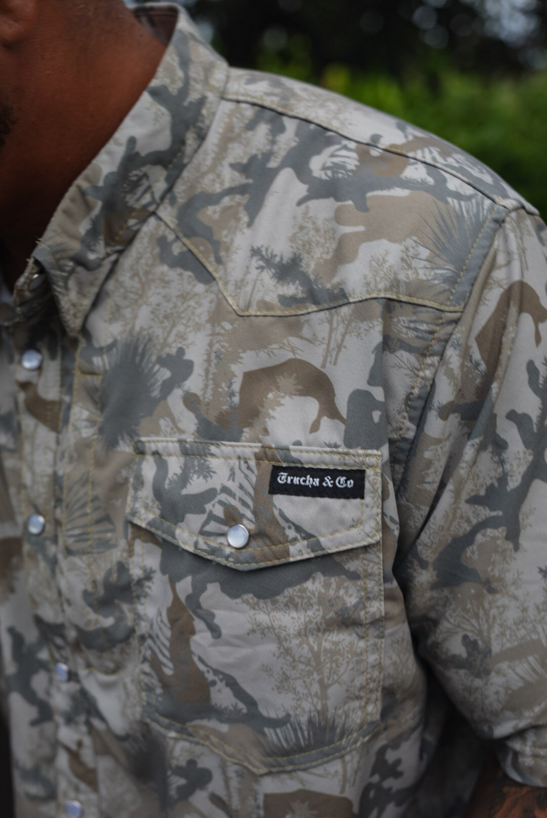 Arroyo City Camo Pearl Snap