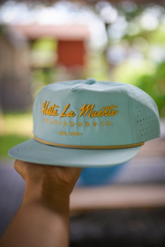 Hasta La Muerte Rope Hat - SKY