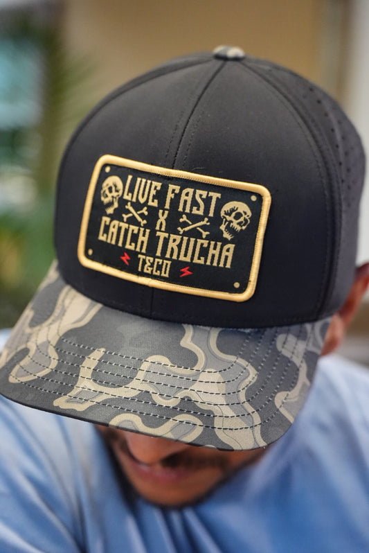 Live Fast x Catch Trucha Hat - Onyx