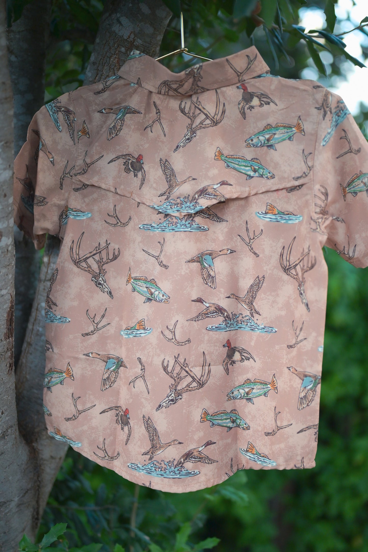 Youth Laguna Atascosa vented 2.0 Button up - Brush