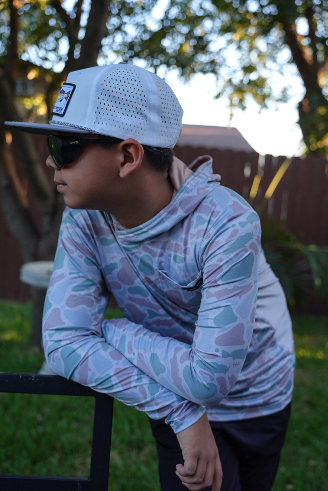 Youth Vented Performance Youth Shirt 50 UPF+ - Mint Dog (Copy)