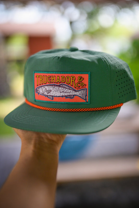 Laguna Madre Rope Hat - VERDE