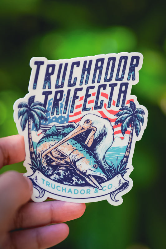 Truchado Trifecta Sticker