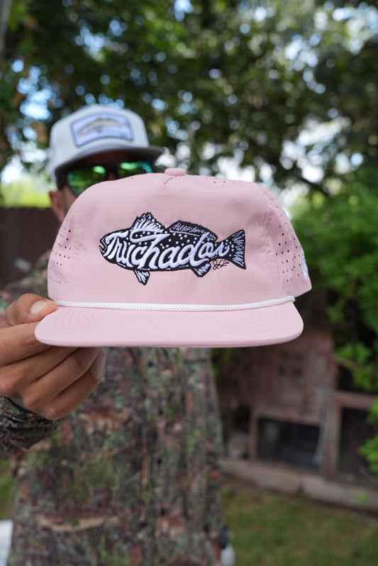 Truchador & Co Logo Captain Hat- Pink