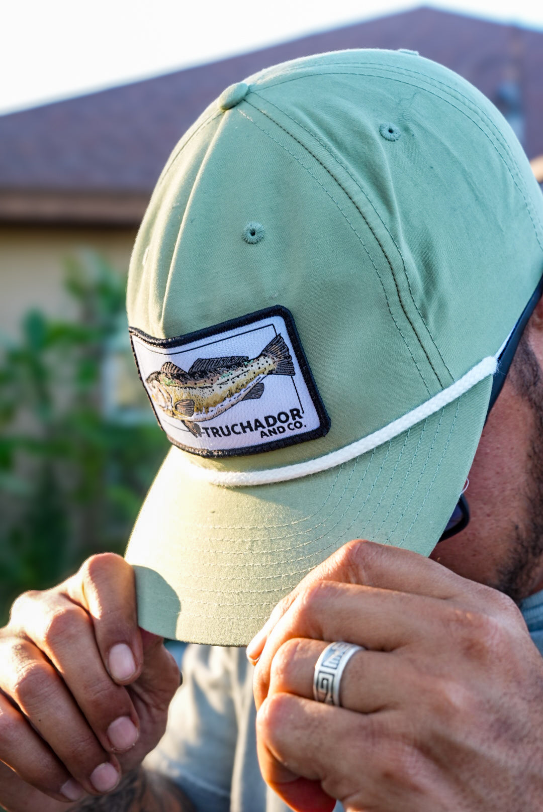 Troutlandia Captain Hat- Pistachio