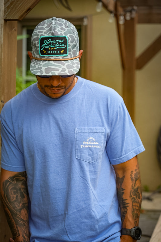 Daily Essentials Tee - BAHIA BLUE