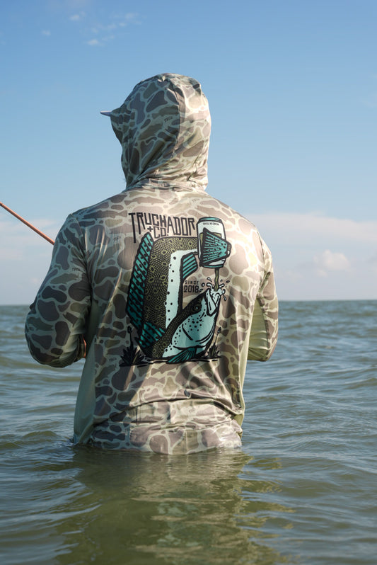 Chuggin' Trout Performance Tee - Seasalt