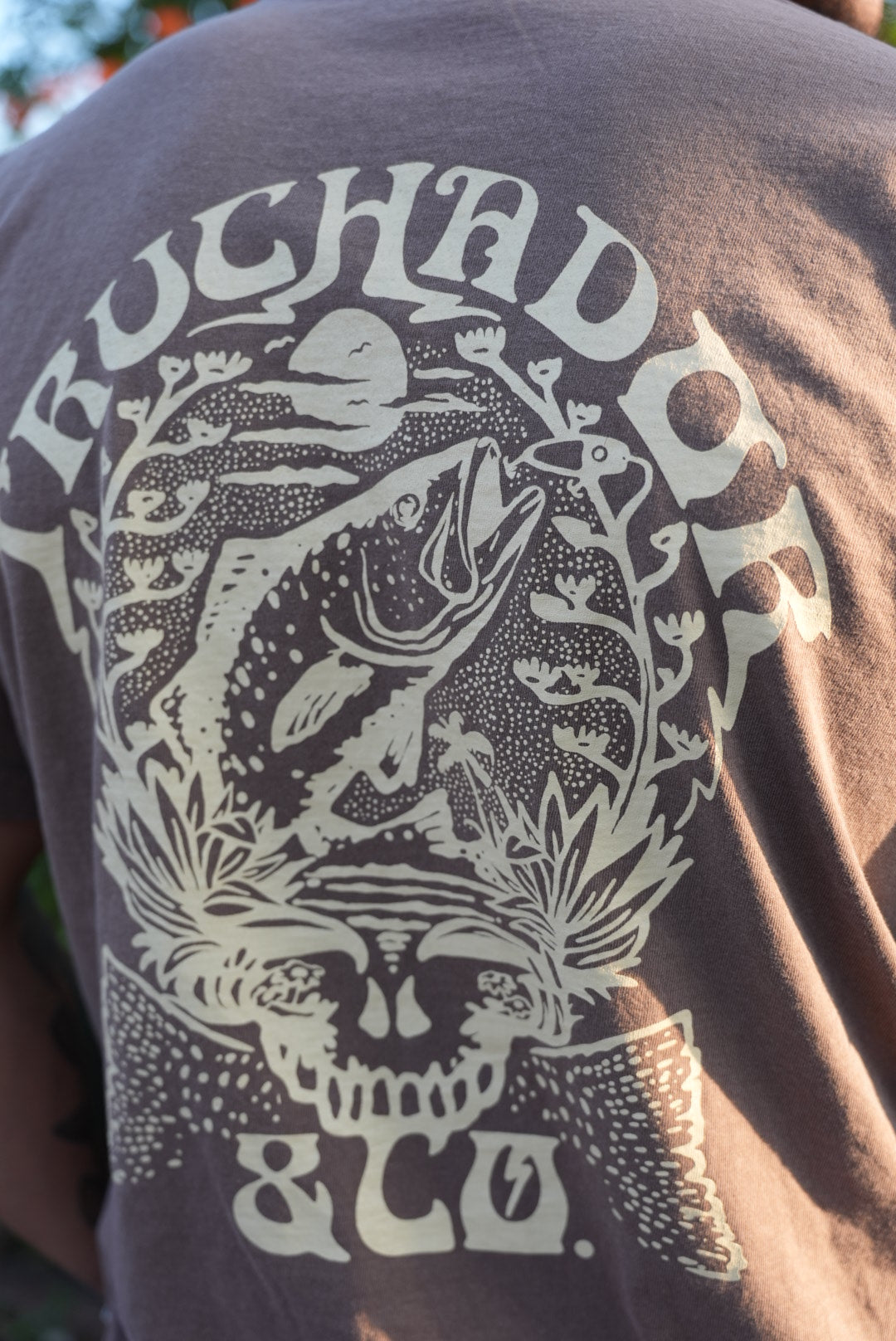 Grateful Trucha Tee - Mocha
