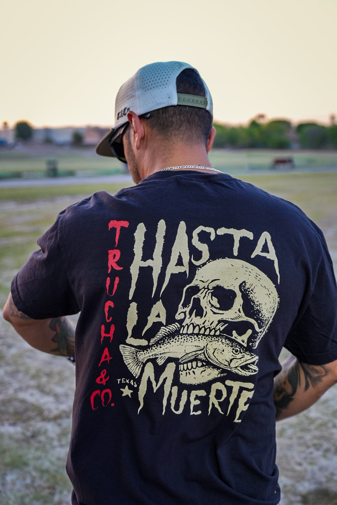 Hasta La Muerte 2.0 Tee- Black