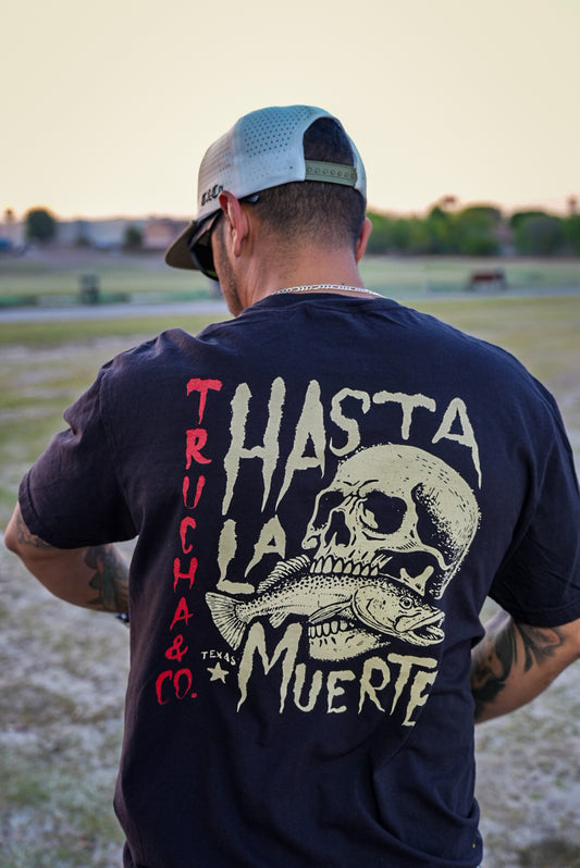 Hasta La Muerte 2.0 Tee- Black