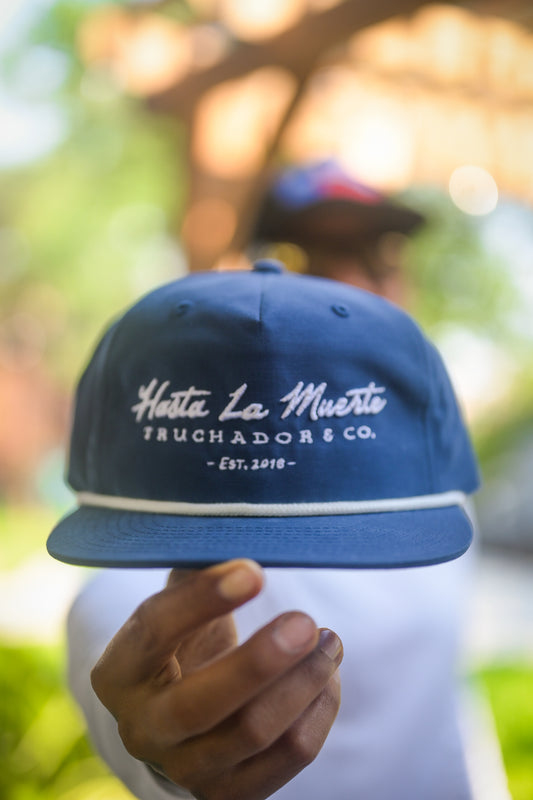 Hasta La Muerte Rope Hat - AZUL