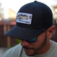 Troutlandia Patch Hat - Black
