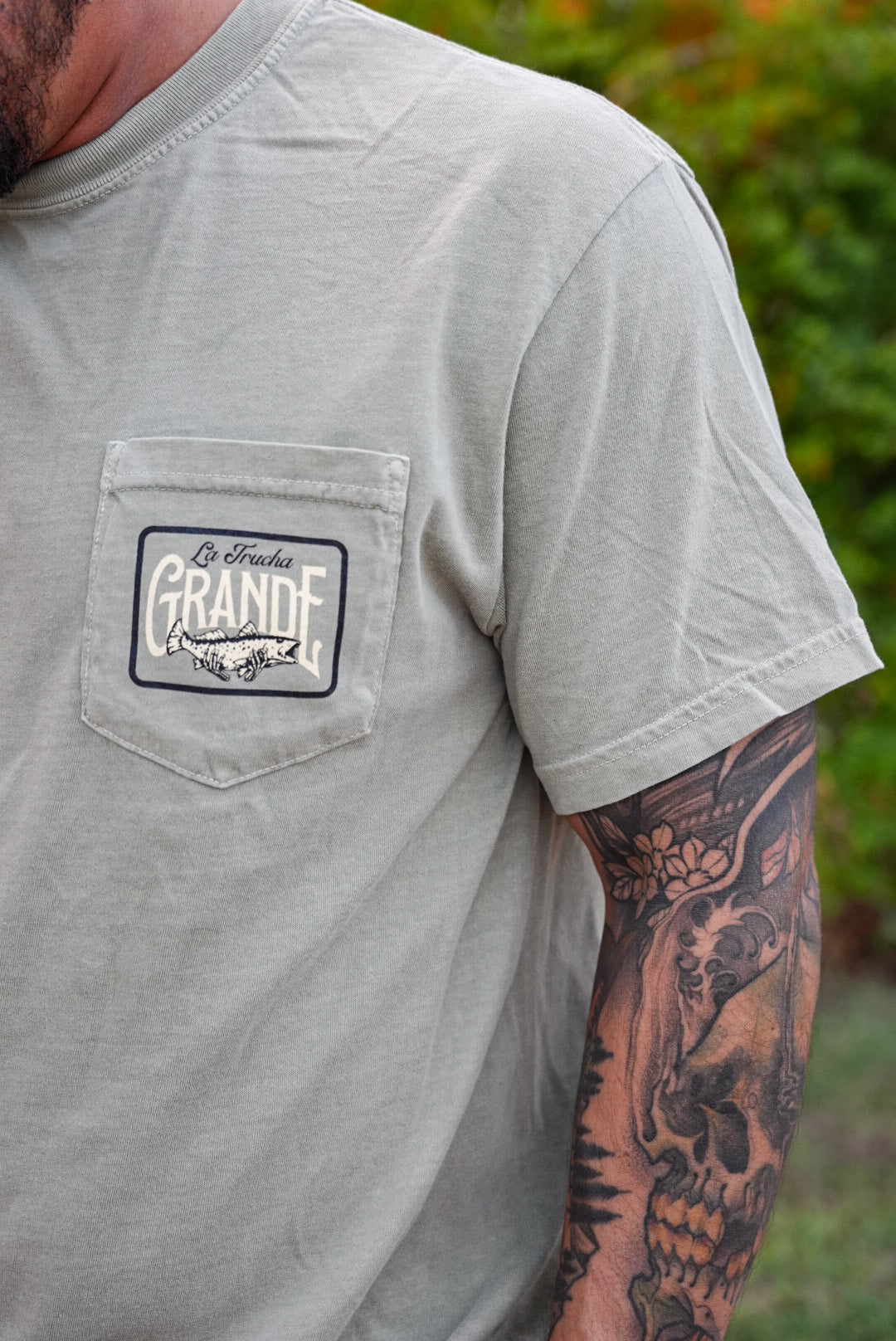 Trucha Grande Tee - Khaki